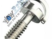1037 1/4 Long D-Ring Screw Stainless Steel