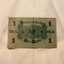 WW1 Eine Mark bank note 1914 Image 2