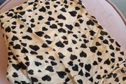 Black and taupe cowl ladies scarf
