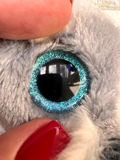 Ty Beanie Boo Whiskers approx. 15 cm. Plush Schnauzer Dog Please see photos