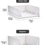 Organize Clapboard rack Wardrobe Storage Partition rack kitchen shelf Combinable Toy Storage rack FoldableClothing storage shelf Image 10