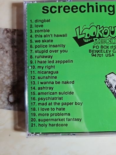Screeching Weasel CD (Punk) - Boogadaboogada!