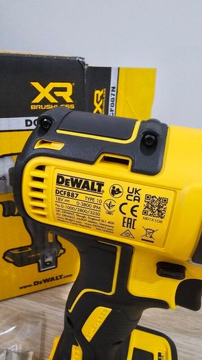 DeWalt DCF887 18V XR Brushless - 3 Speed Impact Driver - Bare Unit