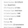 Intel Xeon E3-1275LV3 CPU 2.70GHz 8M socket type LGA1150 Quad-core Desktop E3-1275L V3 processor E3 1275LV3 Image 2