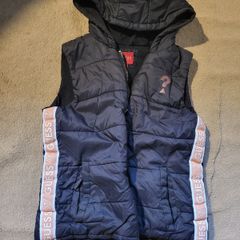 Guess Sleeveless Pre-owned Waistcoat - black (12 years old)