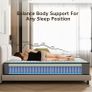 Hybrid King Size Mattresses 5FT 25cm Medium Firm Pocket Sprung 7-Zone OEKO-TEX Certified Image 3