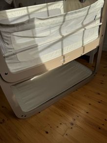 SnuzPod5 Bedside Crib Mocha