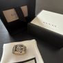 Gucci garden buckle sterling silver heavy ring Image 5