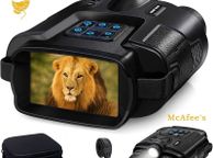 main image for ad Binoculars  8x 4K Ultra HD Night Vision Binoculars with 64GB Card