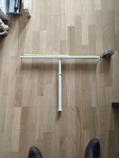 Ikea wardrobe hanger rail 72cm