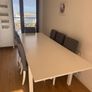 extendable dining table & 6 chairs Image 2