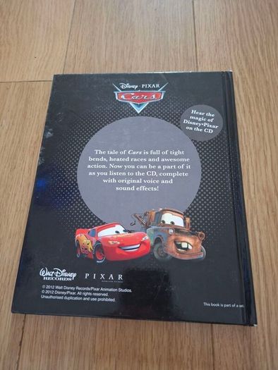 Disney Pixar Cars: Story of the Film Book
