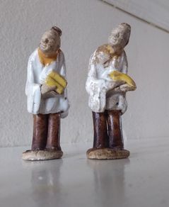 Two Chinese Ceramic/Pottery Men