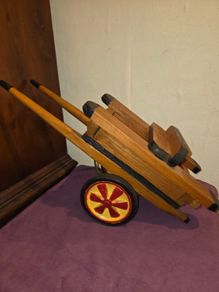 Hand Made Wooden Cart