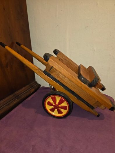 Hand Made Wooden Cart