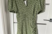 BNWT Stradivarius Green Floral Dress Size S