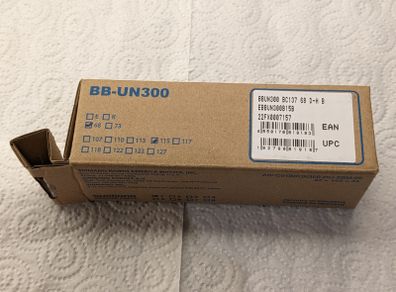 Shimano BB-UN300 JIS square taper bottom bracket, 68 mm, 115 mm, BSA