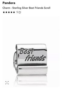 Pandora 'Best friends' Charm