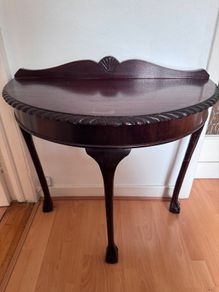 vintage hall table