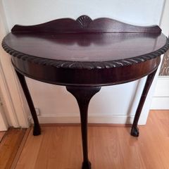 vintage hall table
