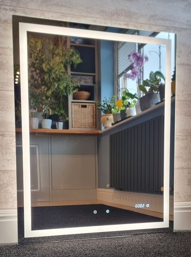 LED Bathroom Mirror 80x100cm Fogless