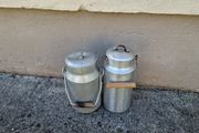 Lot of 2 fridge milk can churn postage possible