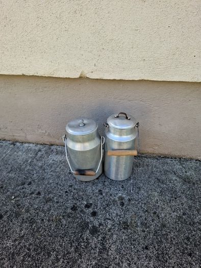 Lot of 2 fridge milk can churn postage possible