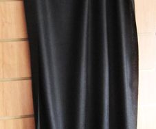 Black Trend textured Pure Block Color Scarf Shall With Tassels Ends