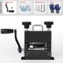Wire Stripping Machine for Scrap Copper Wire Recycling, 6 Feed Holes Manual Automatic Cable Stripper for 3-17mm Wires, Drill Attachment Scrap Wire Stripper Tool with Alloy Steel Blades Image 4