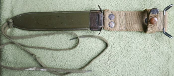 Original WWII Surplus US M4 Scabbard