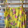 dress bnwot size large motel yellow floral dress Image 9