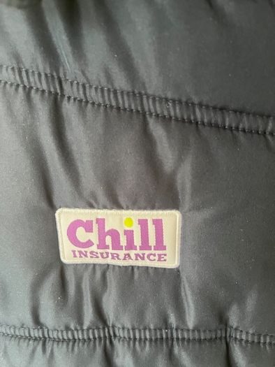 O'Neills CORK GAA Padded Puffer Gilet  jacket Navy. CORCAIGH. Detachable hood.  Size small adult. In Excellent condition