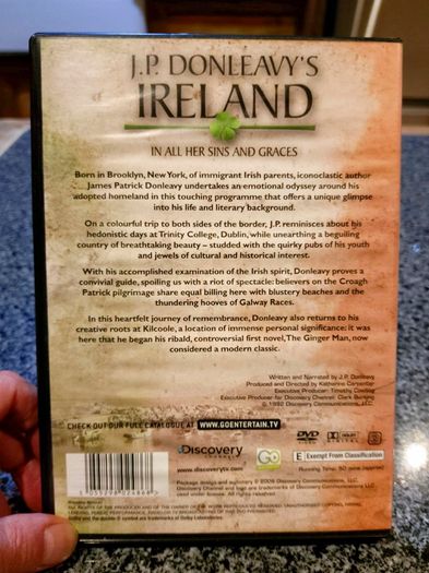 J.p. Donleavy's Ireland (dvd).