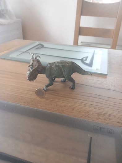 Papo Figurine of a Pachyrhinosaurus Dinosaur