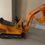 Junior road excavator toy, ride on toy Image 2