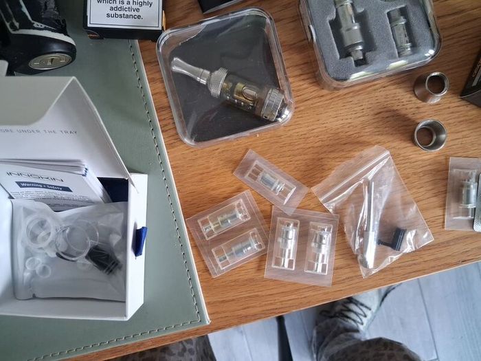 Vape batteries and parts