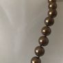 CAROLEE Golden Brown Pearl Necklace Image 3