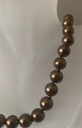 CAROLEE Golden Brown Pearl Necklace
