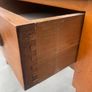 Victorian Pine Side Table with Gallery Back. Image 6