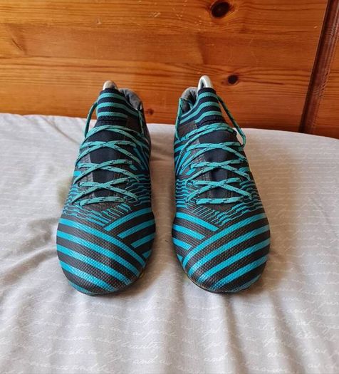 2017 adidas nemezis 17.3 fg Size 8 eu 42 blue/green in good condition