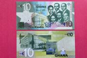 Ghana  10. Cedis  2010  Pick  39b.  UNC