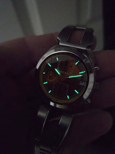 Watch Seiko Aka Alba Chronograph.