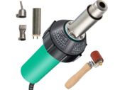 BRAND NEW 1600W Plastic Welding Gun Hot Air Torch Palstic Welder Kit W/ 4PCS Replacement Nozzles for PVC PP PE Pipe Vinyl Floor