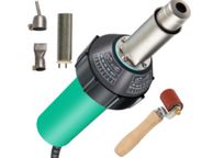 main image for ad BRAND NEW 1600W Plastic Welding Gun Hot Air Torch Palstic Welder Kit W/ 4PCS Replacement Nozzles for PVC PP PE Pipe Vinyl Floor