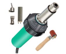 BRAND NEW 1600W Plastic Welding Gun Hot Air Torch Palstic Welder Kit W/ 4PCS Replacement Nozzles for PVC PP PE Pipe Vinyl Floor