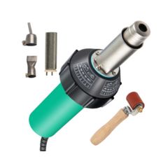 BRAND NEW 1600W Plastic Welding Gun Hot Air Torch Palstic Welder Kit W/ 4PCS Replacement Nozzles for PVC PP PE Pipe Vinyl Floor