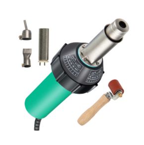 BRAND NEW 1600W Plastic Welding Gun Hot Air Torch Palstic Welder Kit W/ 4PCS Replacement Nozzles for PVC PP PE Pipe Vinyl Floor