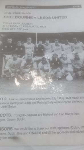 Shelbourne Soccer Programmes