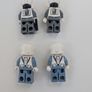 100% Lego AT-AT Driver x 2, Clone Trooper pilot and Captain Jag Image 2