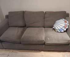 grey 3 seater couch